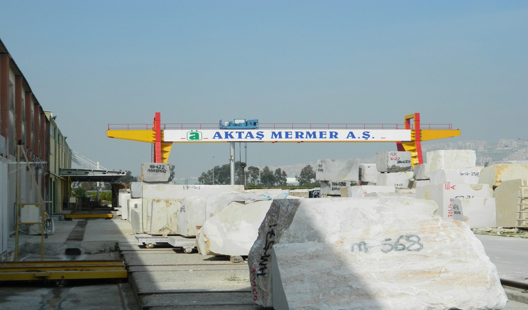 Aktaş Mermer A.Ş. üretim tesisi